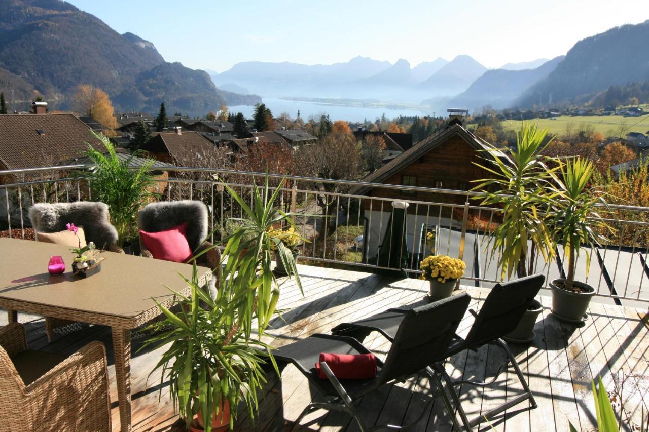 Apartamento Traum Blick Sankt Gilgen Exterior foto