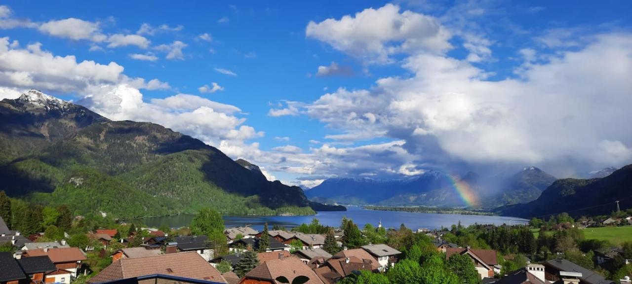 Apartamento Traum Blick Sankt Gilgen Exterior foto