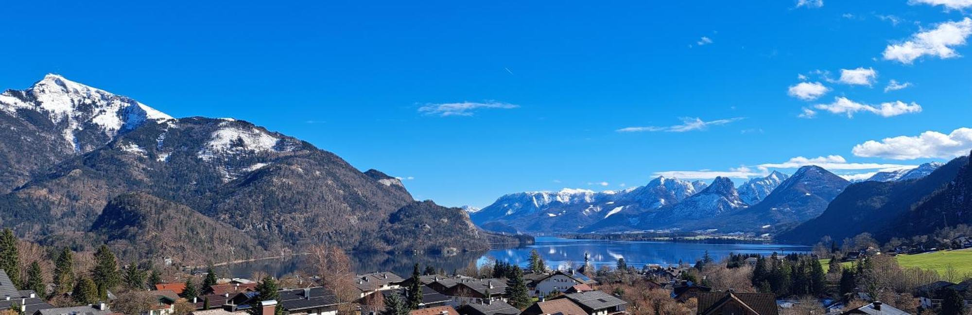 Apartamento Traum Blick Sankt Gilgen Exterior foto