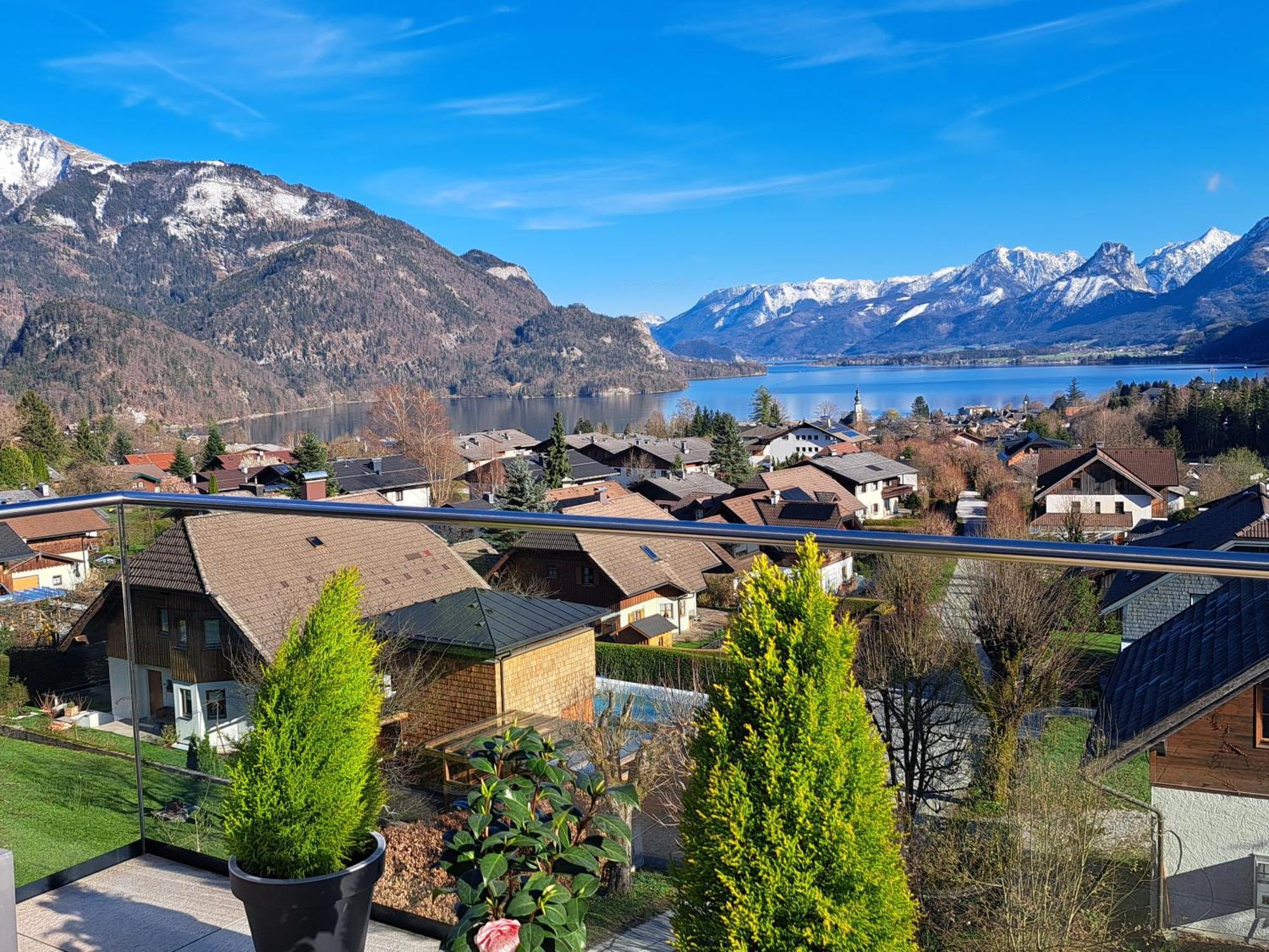 Apartamento Traum Blick Sankt Gilgen Exterior foto