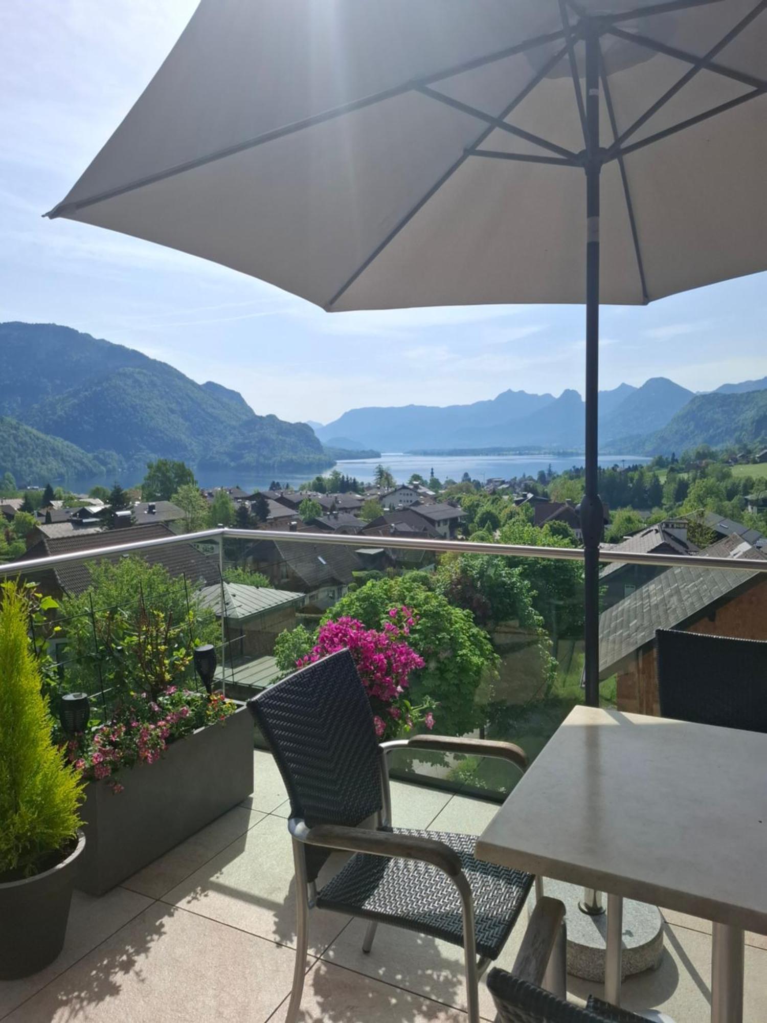 Apartamento Traum Blick Sankt Gilgen Exterior foto